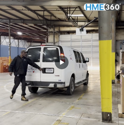 Automatically know what HME DME equipment is in each van