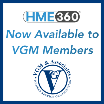 HME360 is now available for members of VGM & Associates